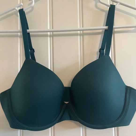 Soma Enbliss Full Coverage Bra Size 34C Dark Green - Picture 2 of 6
